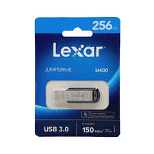 فلش مموری لکسار مدل M400 ظرفیت ۲۵۶ گیگابایت USB 3
